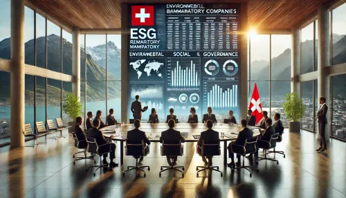 ESG Reporting Becomes Mandatory for Large Companies in Switzerland
